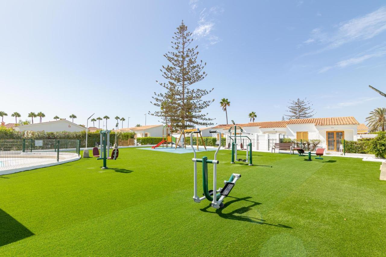 Canarian Holiday Home - Sunset Bungalow In Playa Del Ingles San Bartolomé Dış mekan fotoğraf