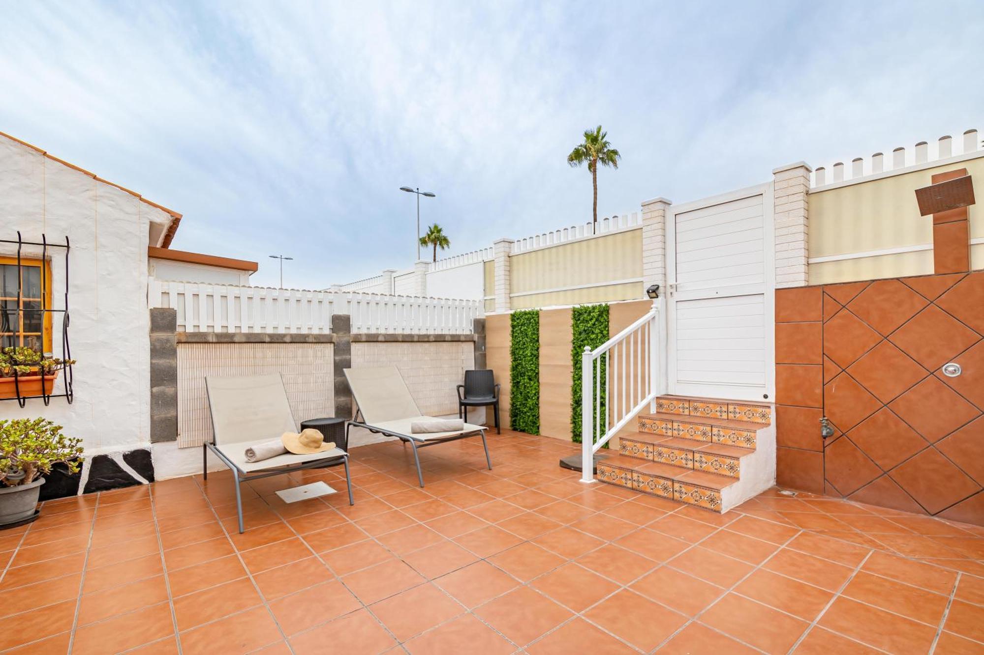 Canarian Holiday Home - Sunset Bungalow In Playa Del Ingles San Bartolomé Dış mekan fotoğraf